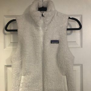 Patagonia fuzzy vest